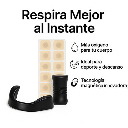 Banda Nasal PowerBreath™ Max | Rendimiento y Sueño Profundo