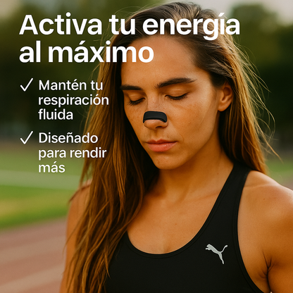 Banda Nasal PowerBreath™ Max | Rendimiento y Sueño Profundo